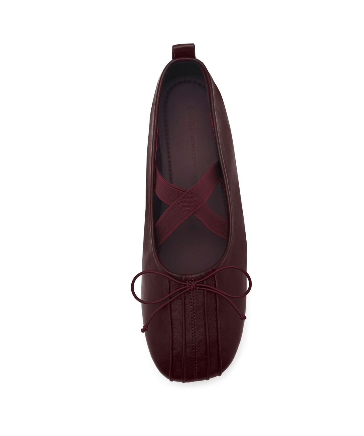 스퍼(SPUR) X-Strap pleats ballet flats 리본 X스트랩 플랫슈즈 2cm - WA9005 (4color)