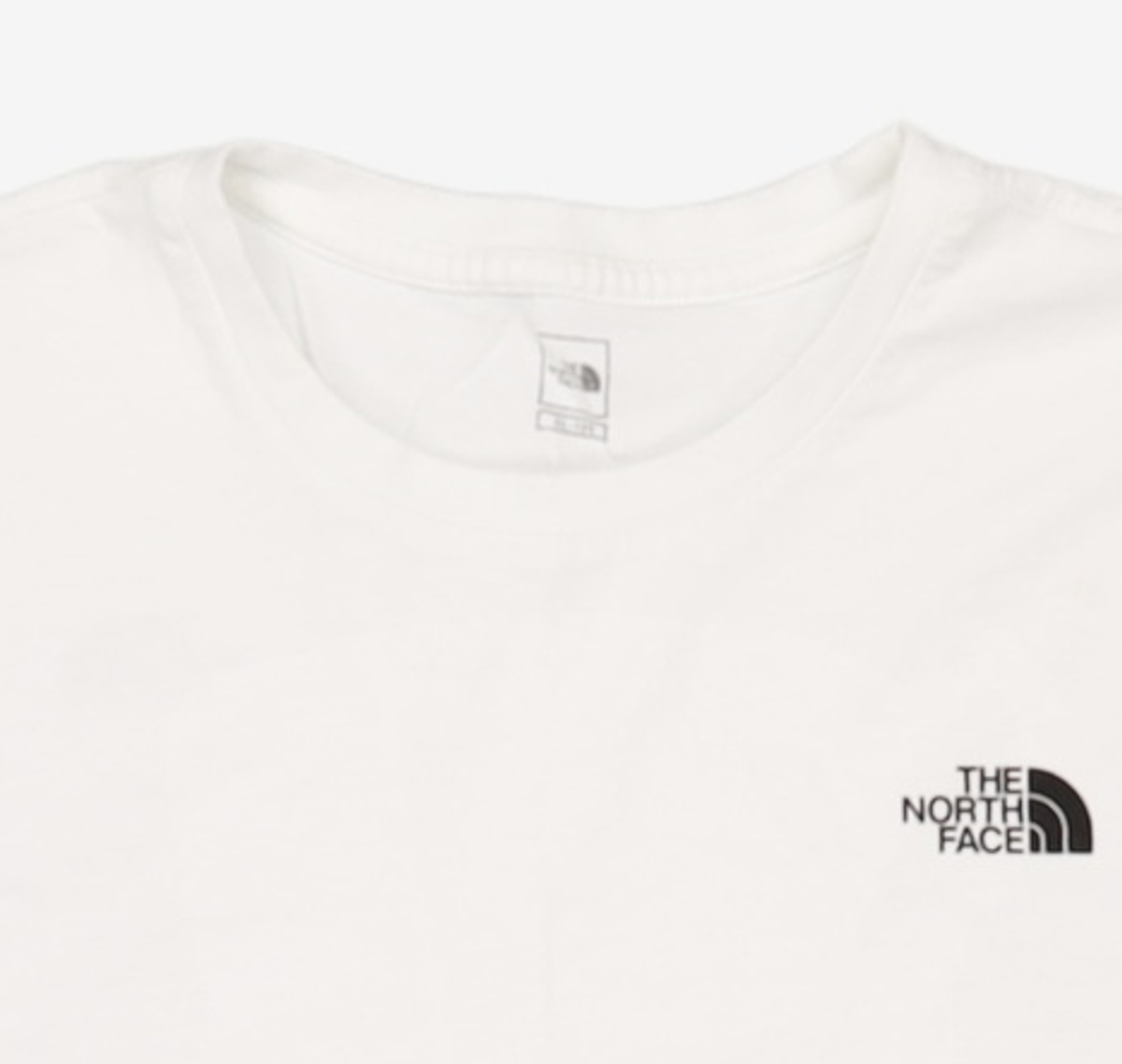 노스페이스(THE NORTH FACE) NT7UP00J 화이트라벨 코튼 반팔 라운드 티 105