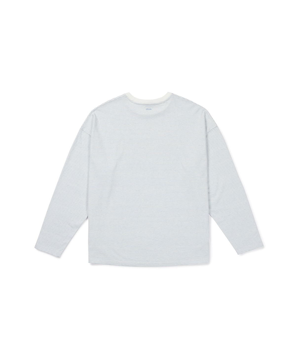 클로브(CLOVE) [26FW clove] Aristocats_Stripe T-Shirt (Light Blue)