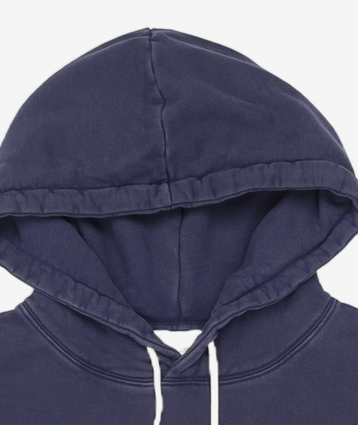 메종 키츠네(MAISON KITSUNE) 그레이 폭스헤드 후드 티셔츠 GU00335KM0002 P480 NAVY L