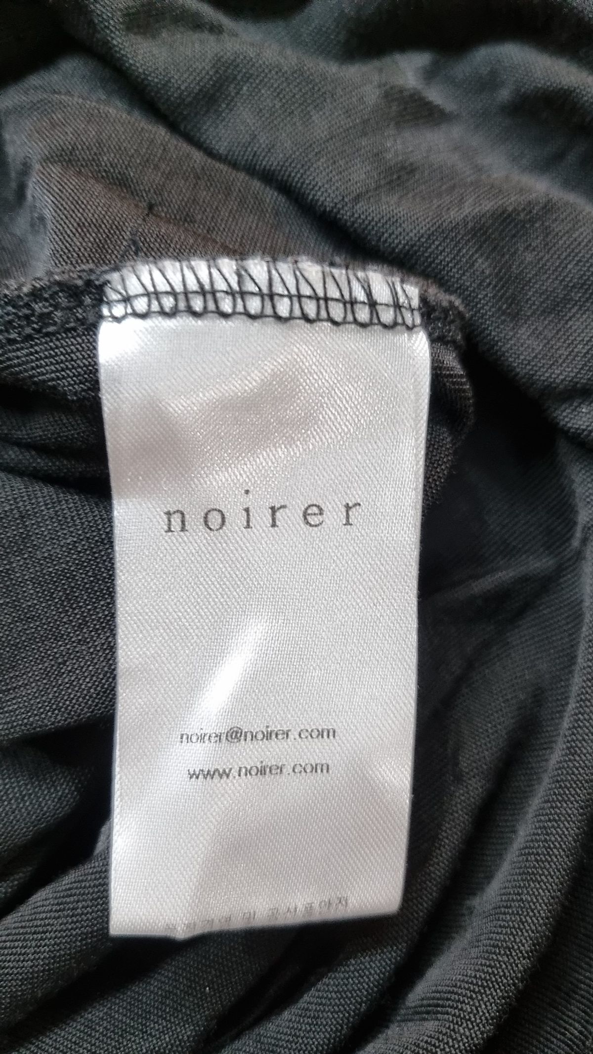 노이어(NOIRER) 반소매 티셔츠 XL