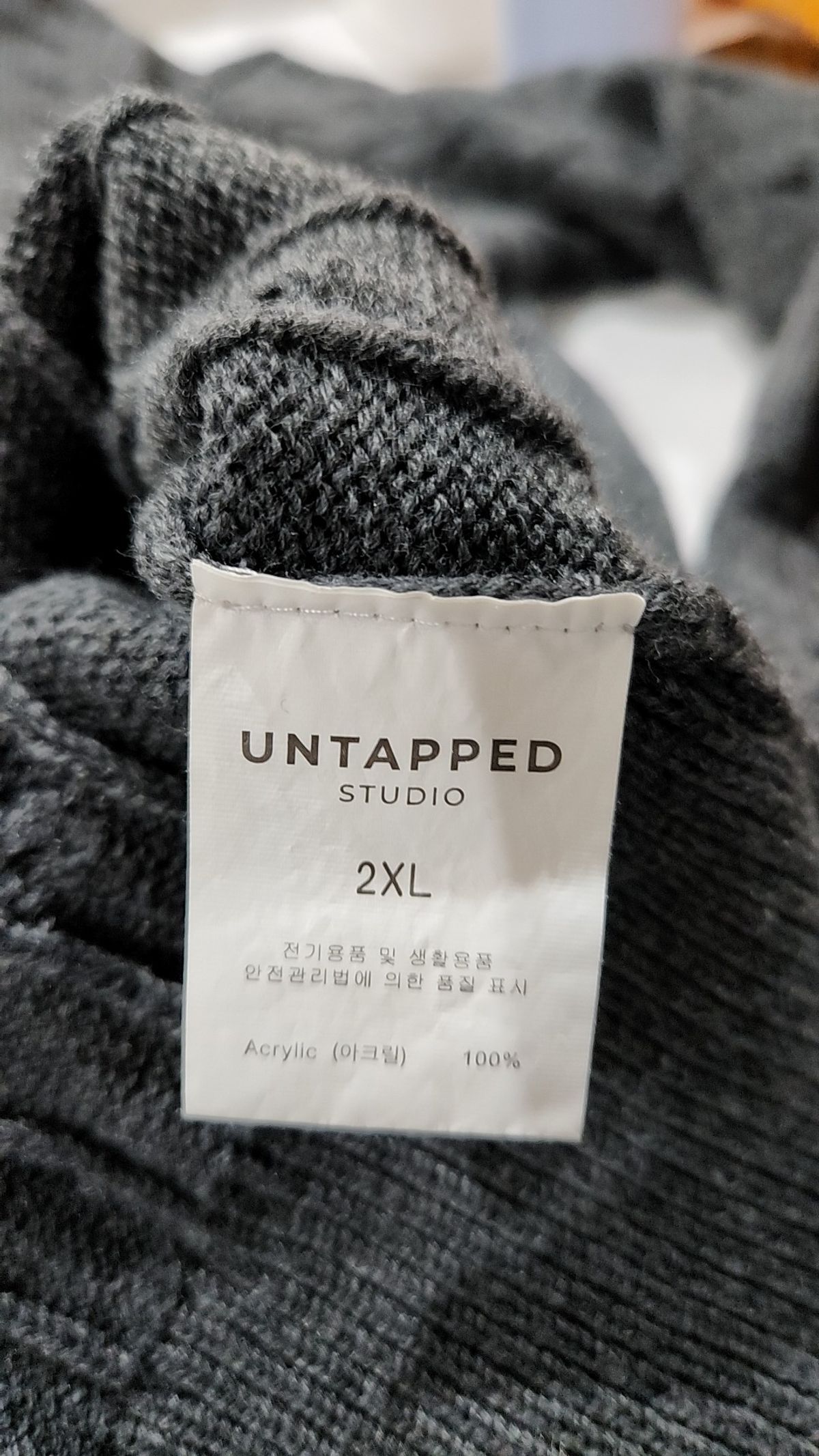 언탭트 스튜디오(UNTAPPED STUDIO) 니트/스웨터 XXL