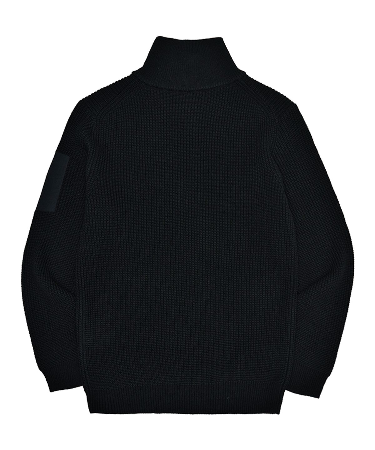 볼컴(VOLCOM) 브릭 라운지 니트 하프 집업(블랙)