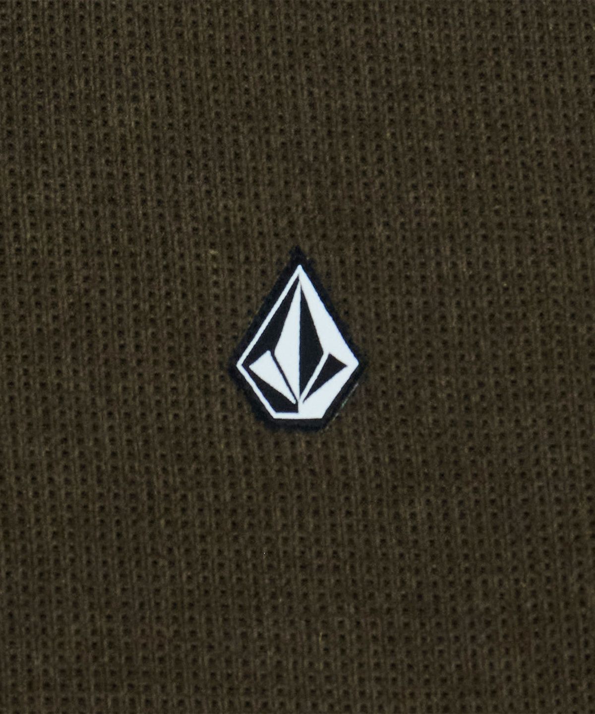 볼컴(VOLCOM) 그리드 와플 맨투맨(브라운)