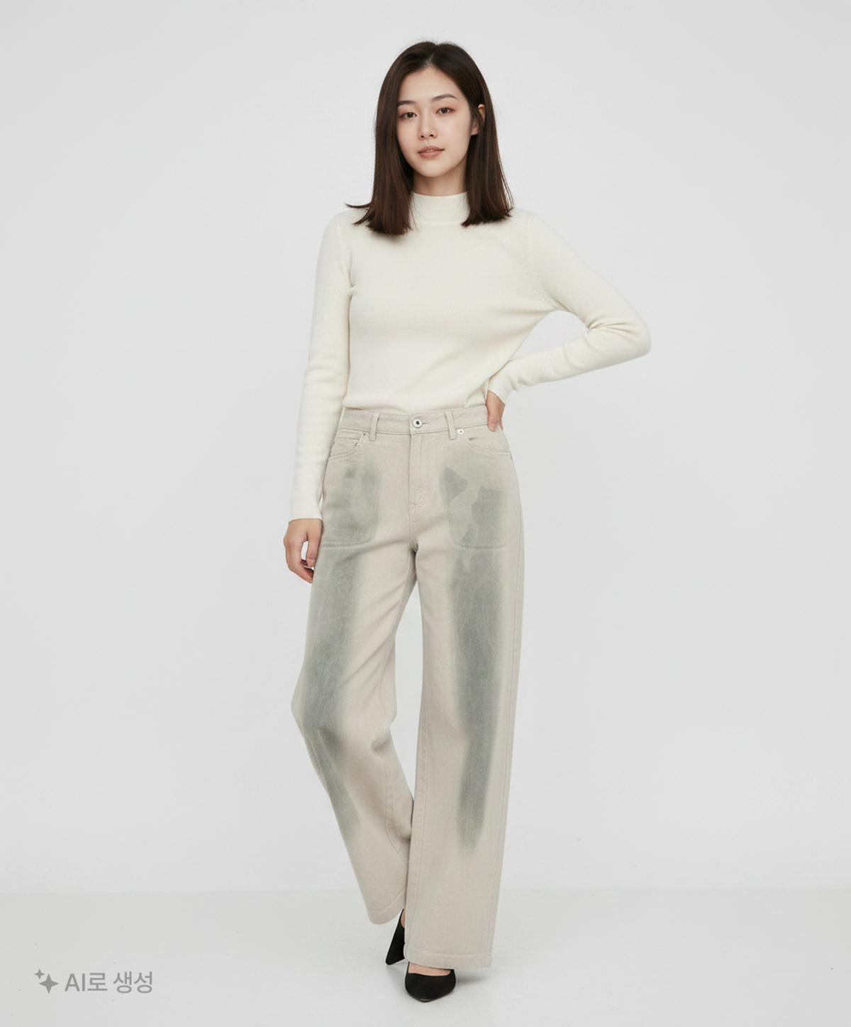 벤에시(VENECY) 청/데님 팬츠 2