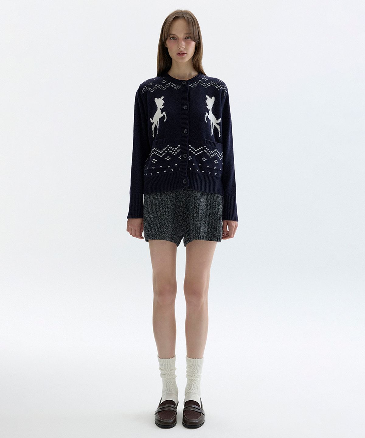 클로브(CLOVE) [26FW clove] Ribbed Socks (2color)