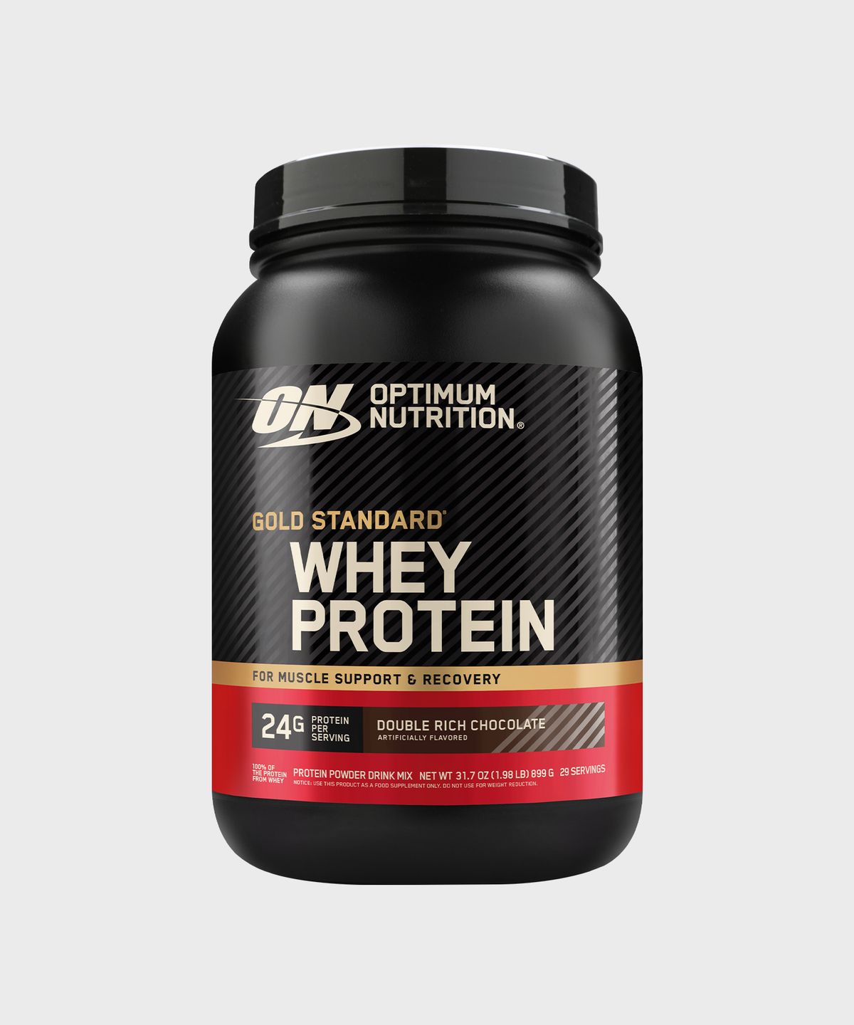 옵티멈뉴트리션(OPTIMUMNUTRITION) 골드 스탠다드웨이 단백질 보충제 더블리치 초코맛 899g 프로틴