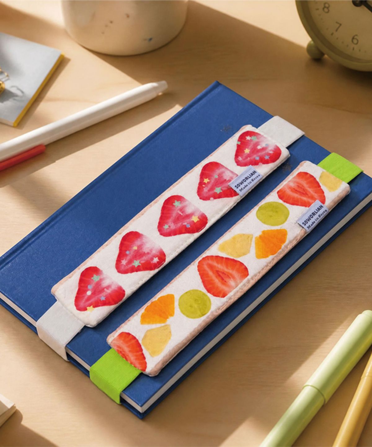 소월리안(SOWORLIAN) BOOK BAND_Cotton Candy, Paisley, Black Denim Star, Fruit Sando Strawberry, Fruit Mix