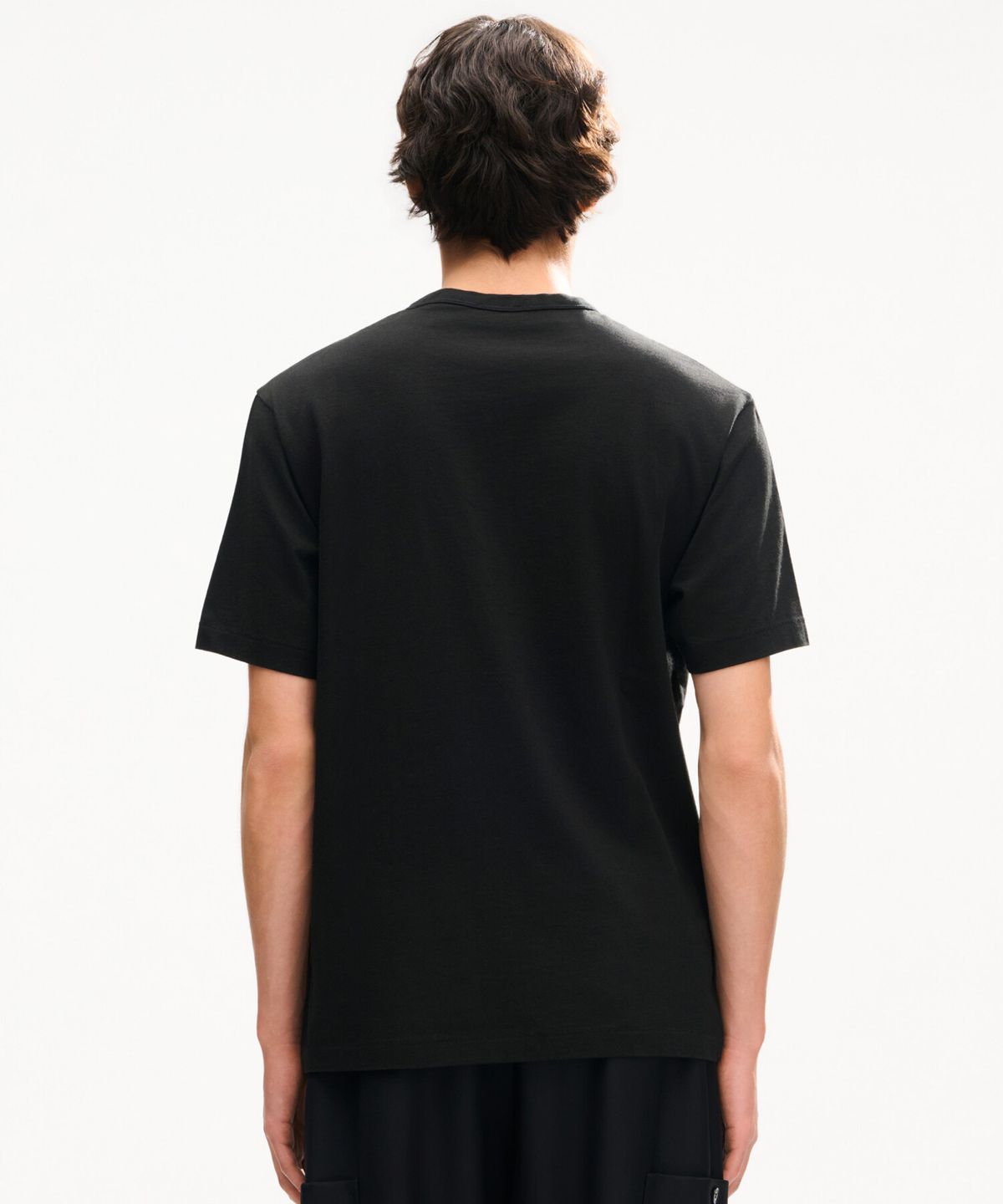 겐조(KENZO) 남성 점핑 타이거 클래식 티셔츠_K266AMT302BKX
