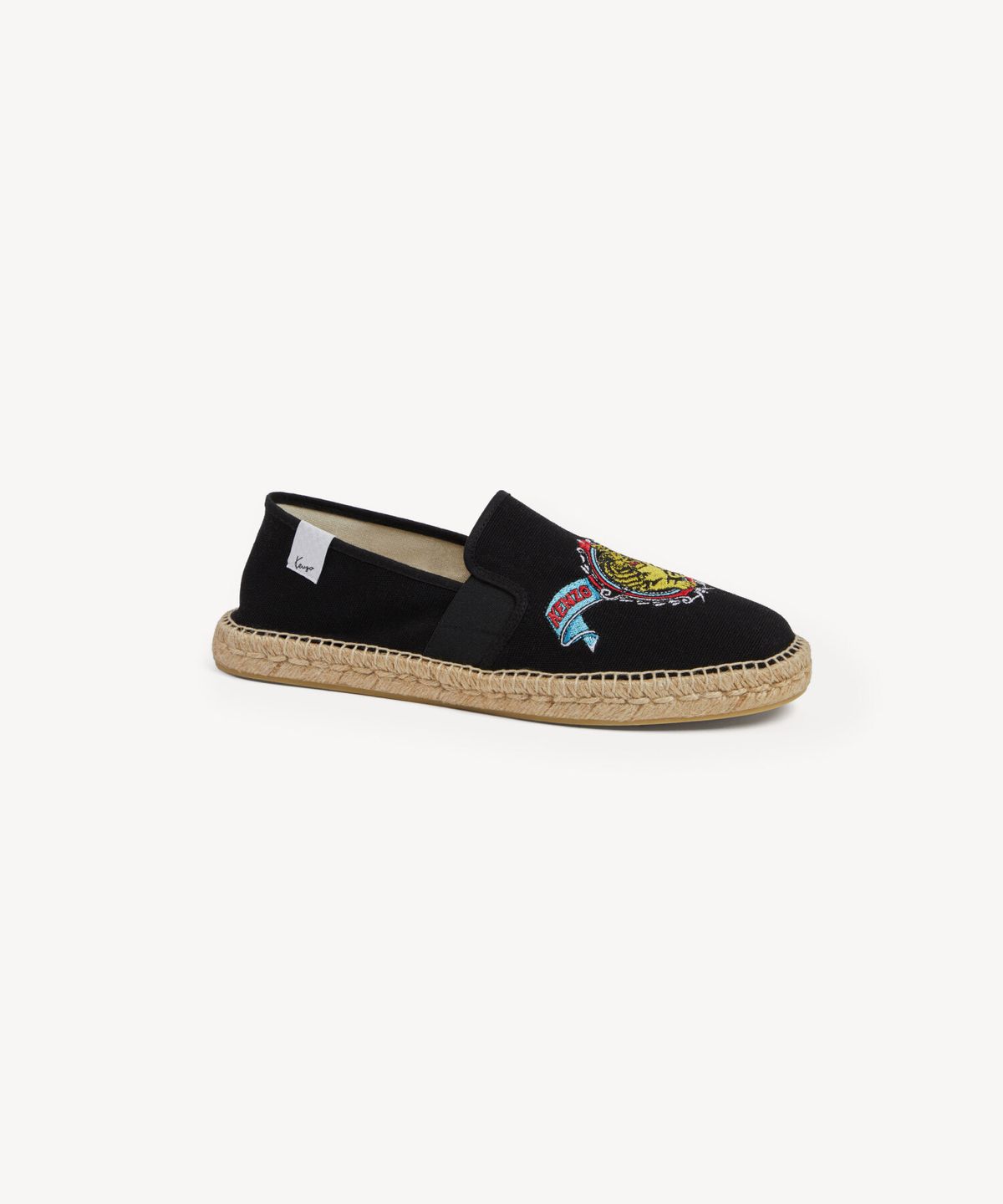 겐조(KENZO) 남성 점핑 타이거 에스파드류 엘라스틱 슬립온_K266AOS301BKX