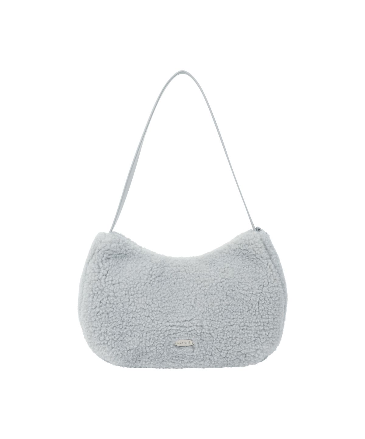 마리떼 프랑소와 저버(MARITHÉ + FRANҪOIS GIRBAUD) FUR MINI TOTE BAG sky blue