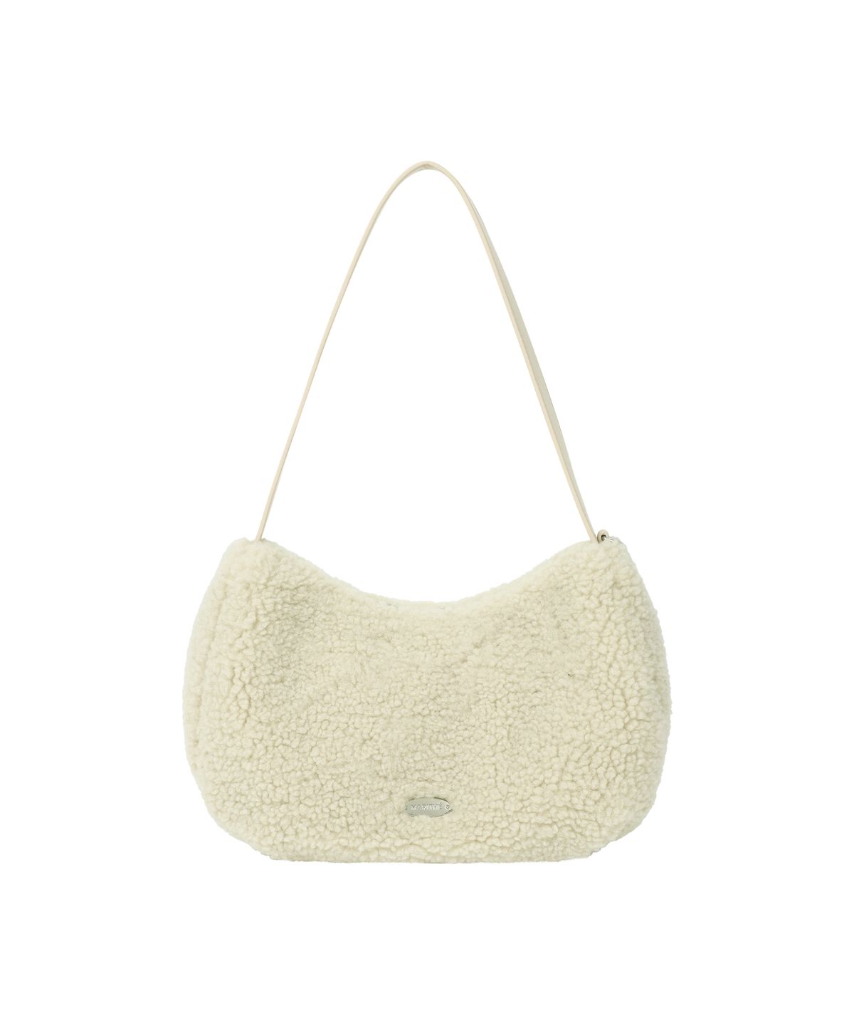 마리떼 프랑소와 저버(MARITHÉ + FRANҪOIS GIRBAUD) FUR MINI TOTE BAG light beige