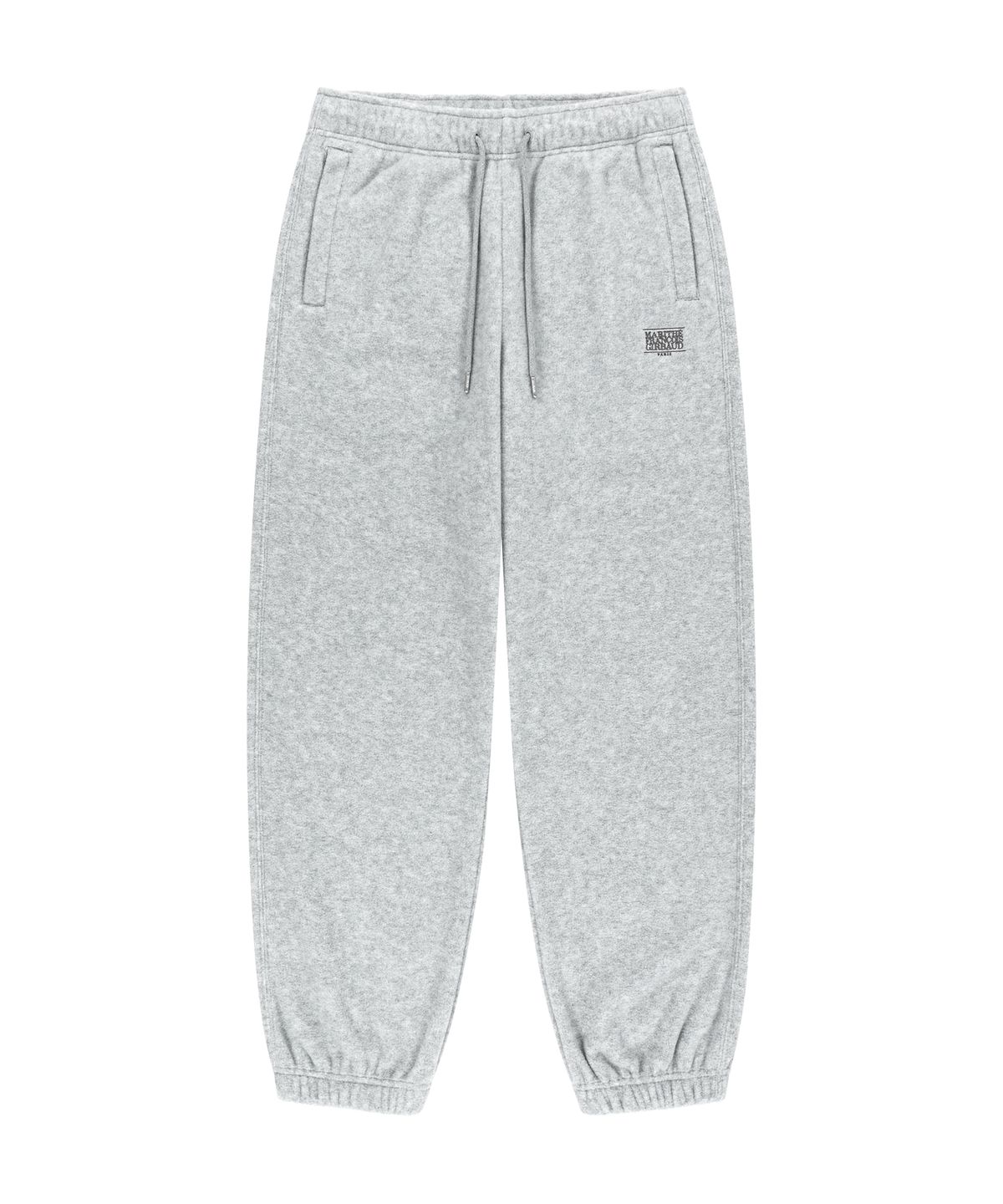 마리떼 프랑소와 저버(MARITHÉ + FRANҪOIS GIRBAUD) CLASSIC LOGO FLEECE JOGGERS heather gray