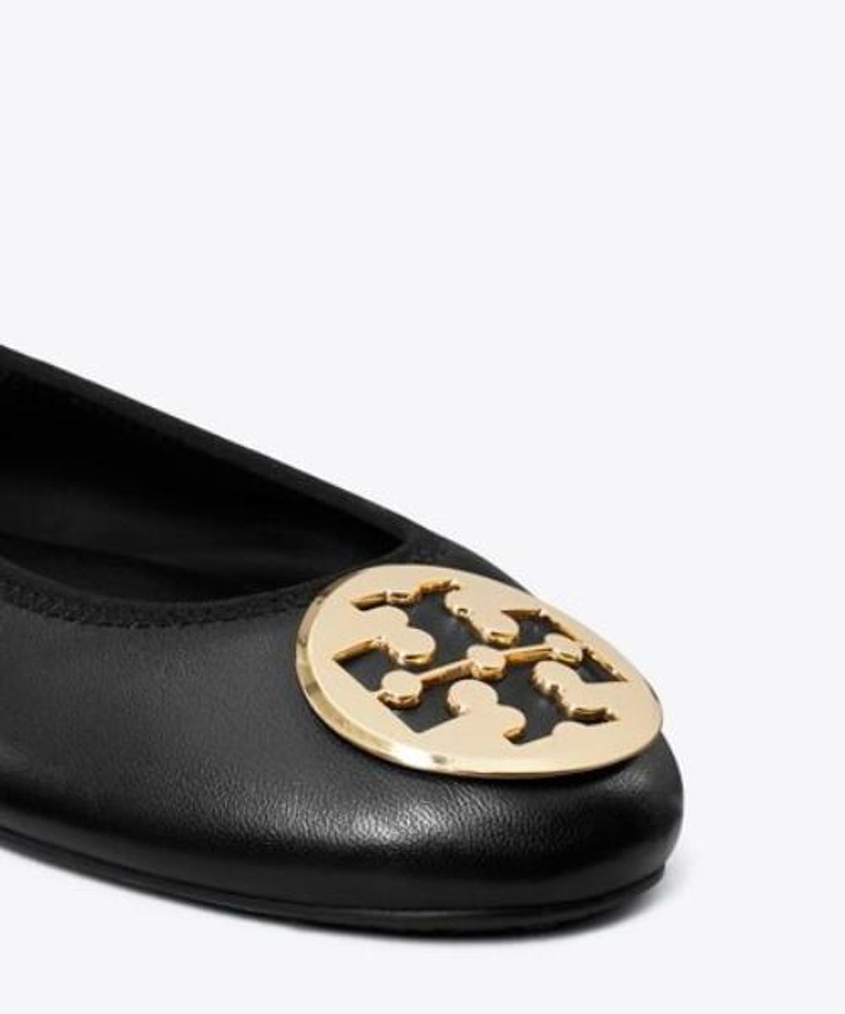 토리버치(TORYBURCH) 레바 트래블 발레 - 퍼펙트 블랙 / 골드