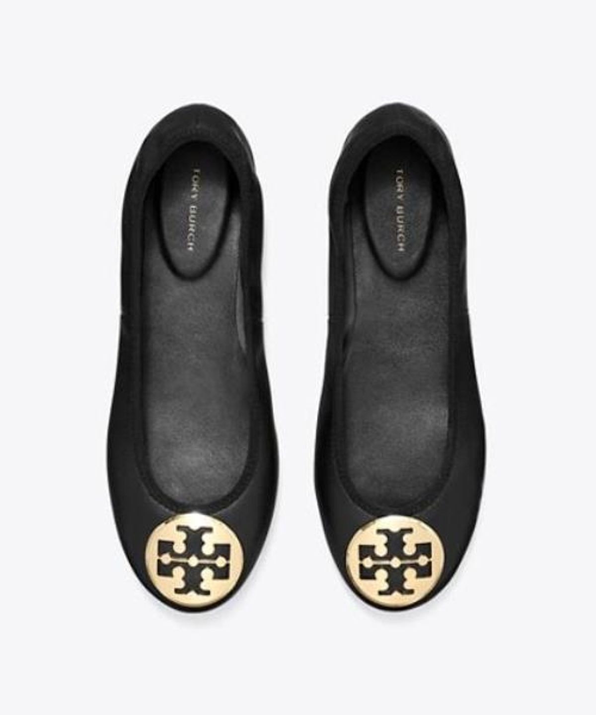 토리버치(TORYBURCH) 레바 트래블 발레 - 퍼펙트 블랙 / 골드