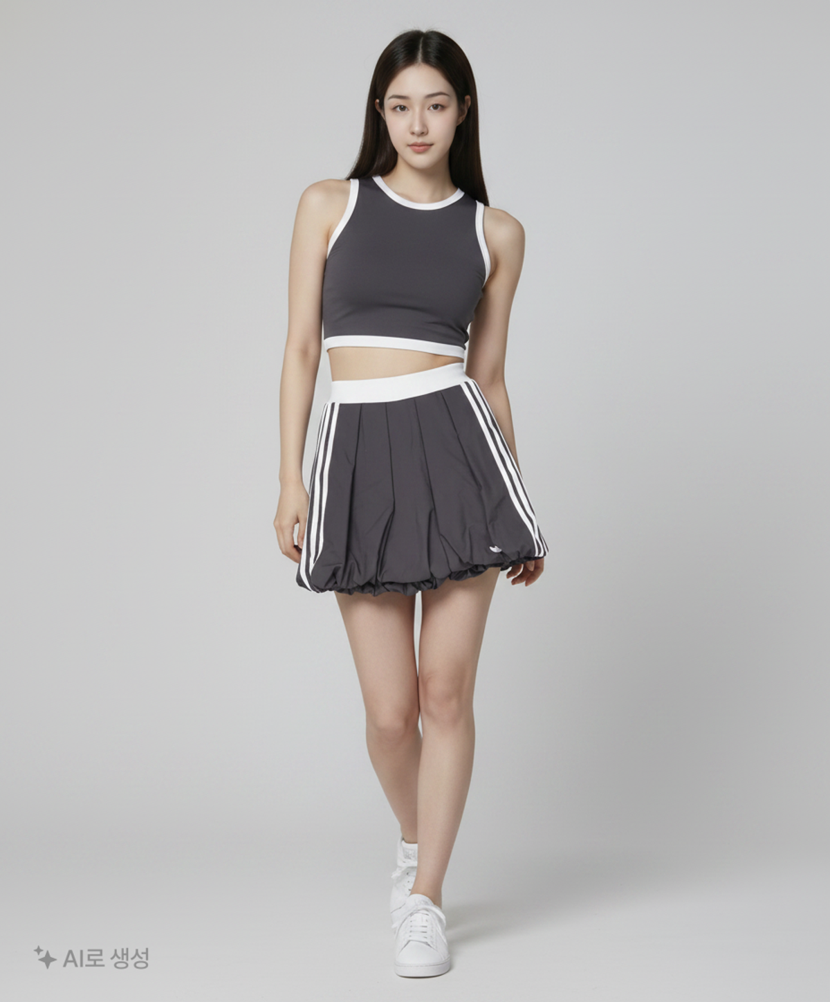 아디다스(ADIDAS) ADILENIUM 3 벌룬 스커트 - 블랙 / JX9208 28