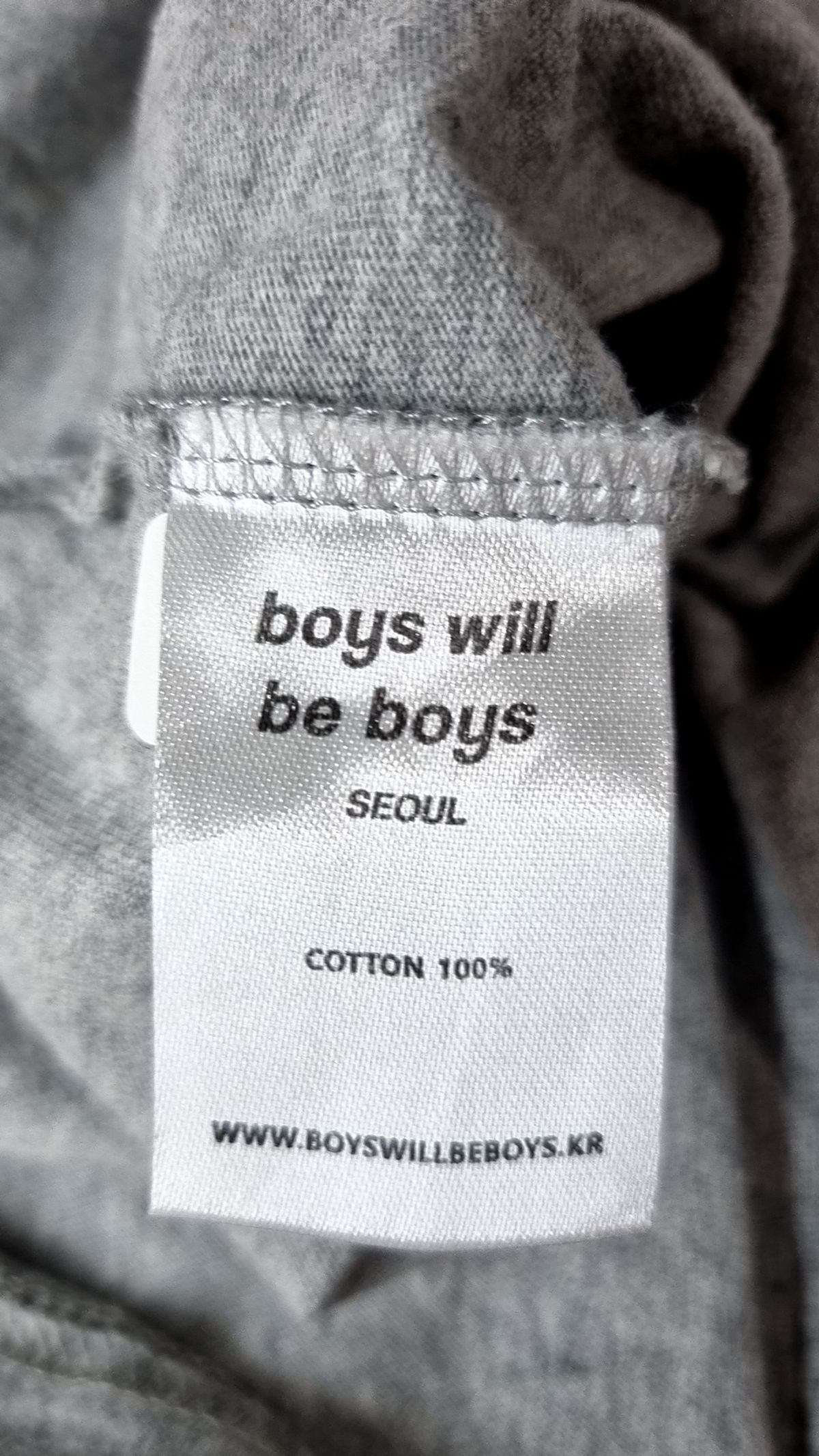 보이즈윌비보이즈(BOYS WILL BE BOYS) 반소매 티셔츠 L