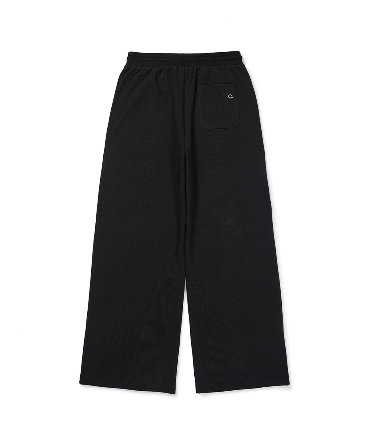 클로브(CLOVE) [26FW clove] Waffle Banding Pants (Black)