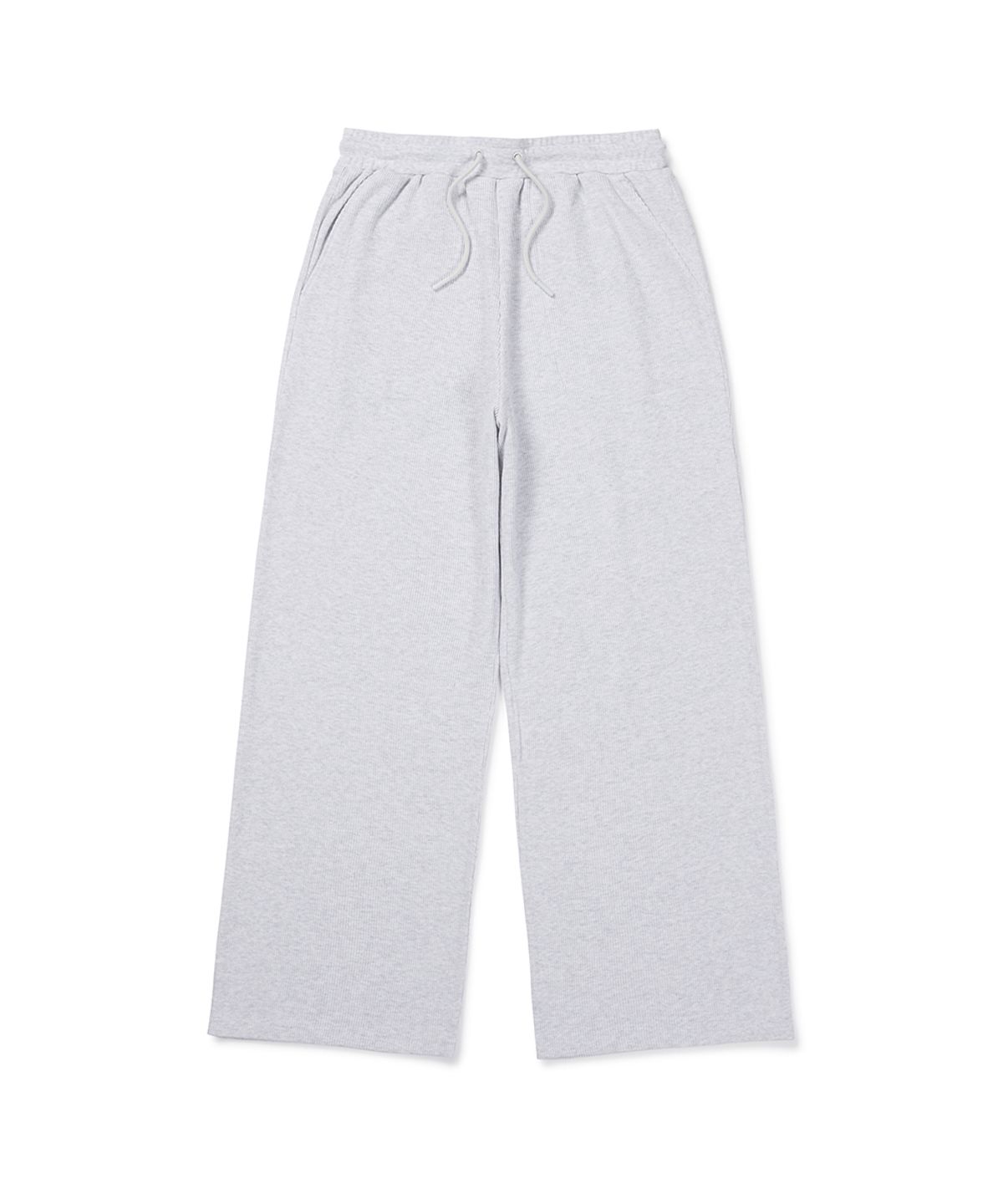 클로브(CLOVE) [26FW clove] Waffle Banding Pants (Light Grey)