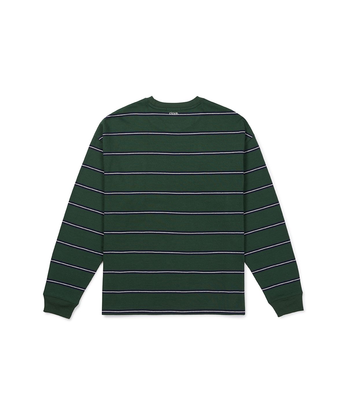 클로브(CLOVE) [26FW clove] Stripe Long Sleeve T-Shirt_Men (Green)