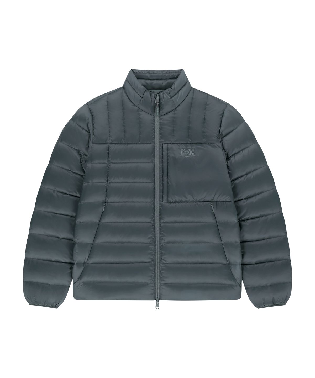 마리떼 프랑소와 저버(MARITHÉ + FRANҪOIS GIRBAUD) HIGH NECK LIGHTWEIGHT DOWN JACKET cool gray