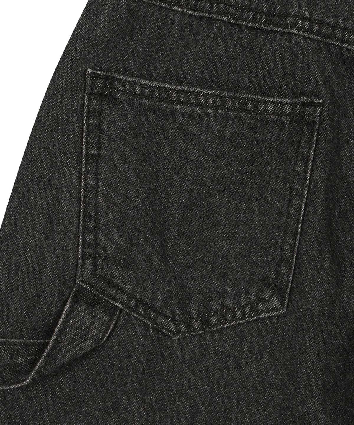 브라운브레스 키즈(BROWNBREATH KIDS) KIDS TAG CAMO POINT DENIM PANTS - DARK GREY