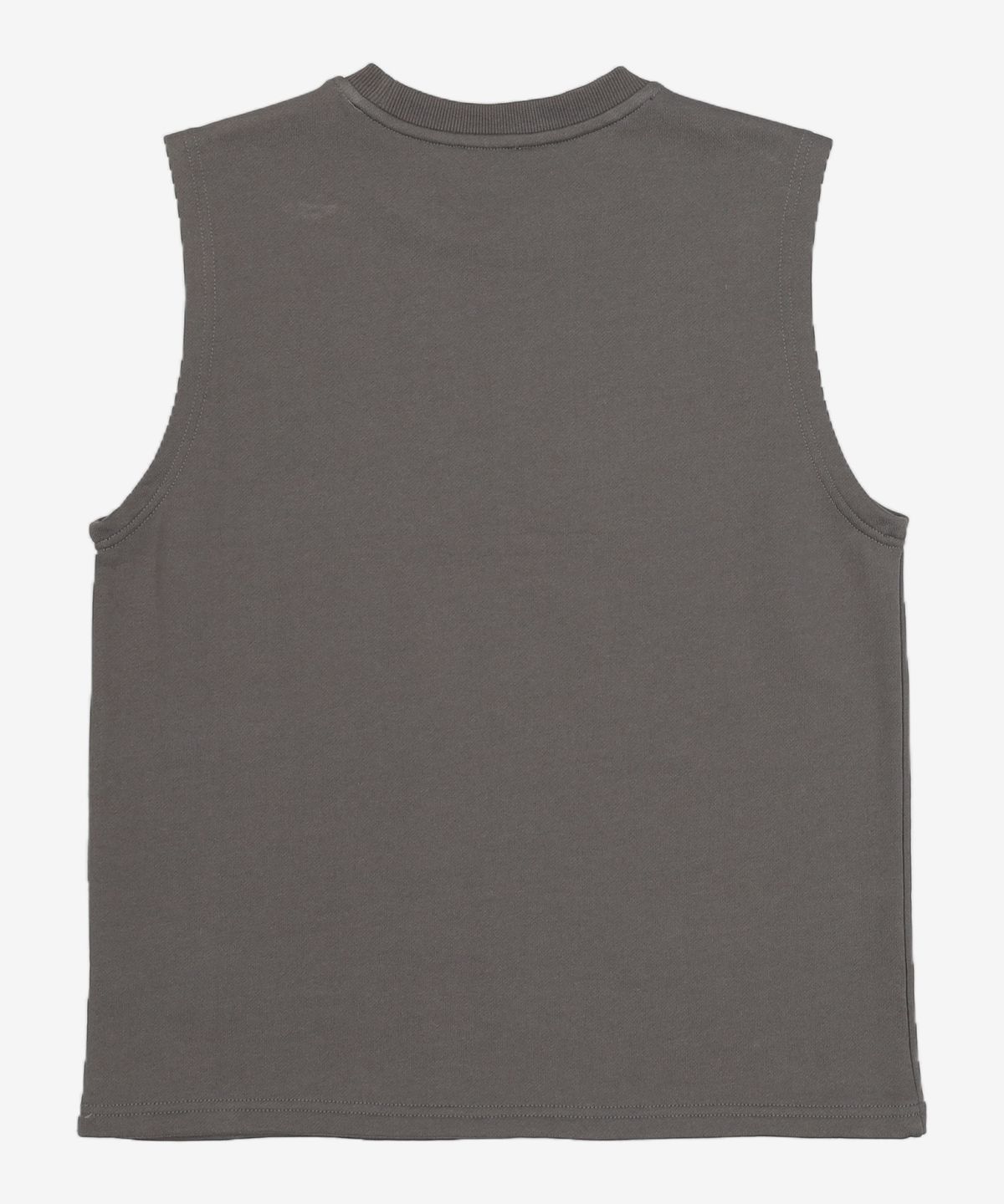 마리떼 프랑소와 저버(MARITHÉ + FRANҪOIS GIRBAUD) EMBLEM LOGO SWEAT SLEEVELESS charcoal S