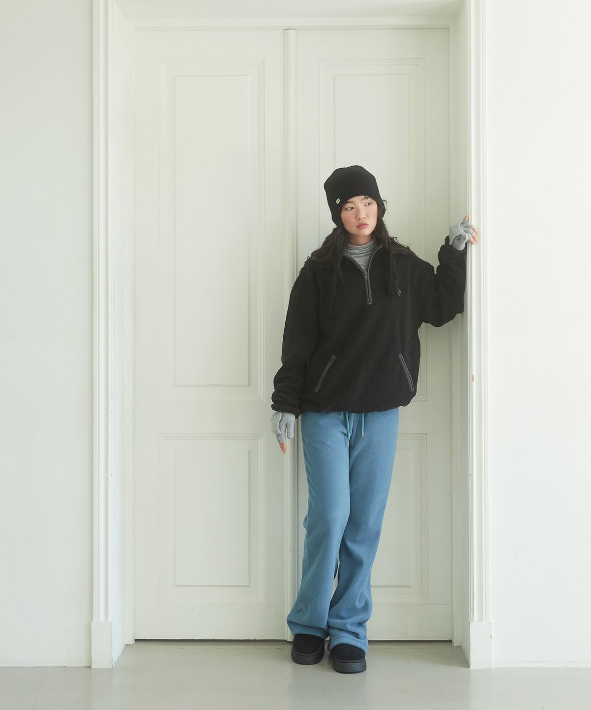 데프가먼츠(DEFGARMENTS) FLEECE FLARE PANTS [4COLOR]