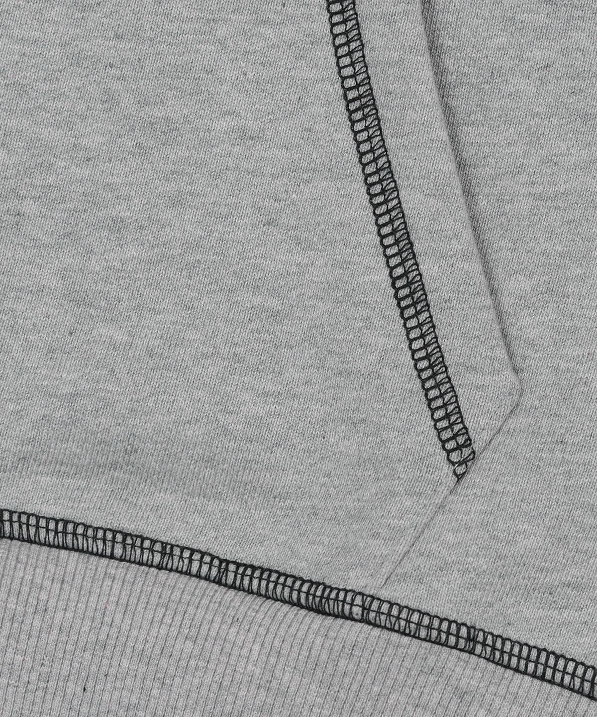 브라운브레스 키즈(BROWNBREATH KIDS) KIDS PAISELY GRAPHIC HOODIE - M/GREY