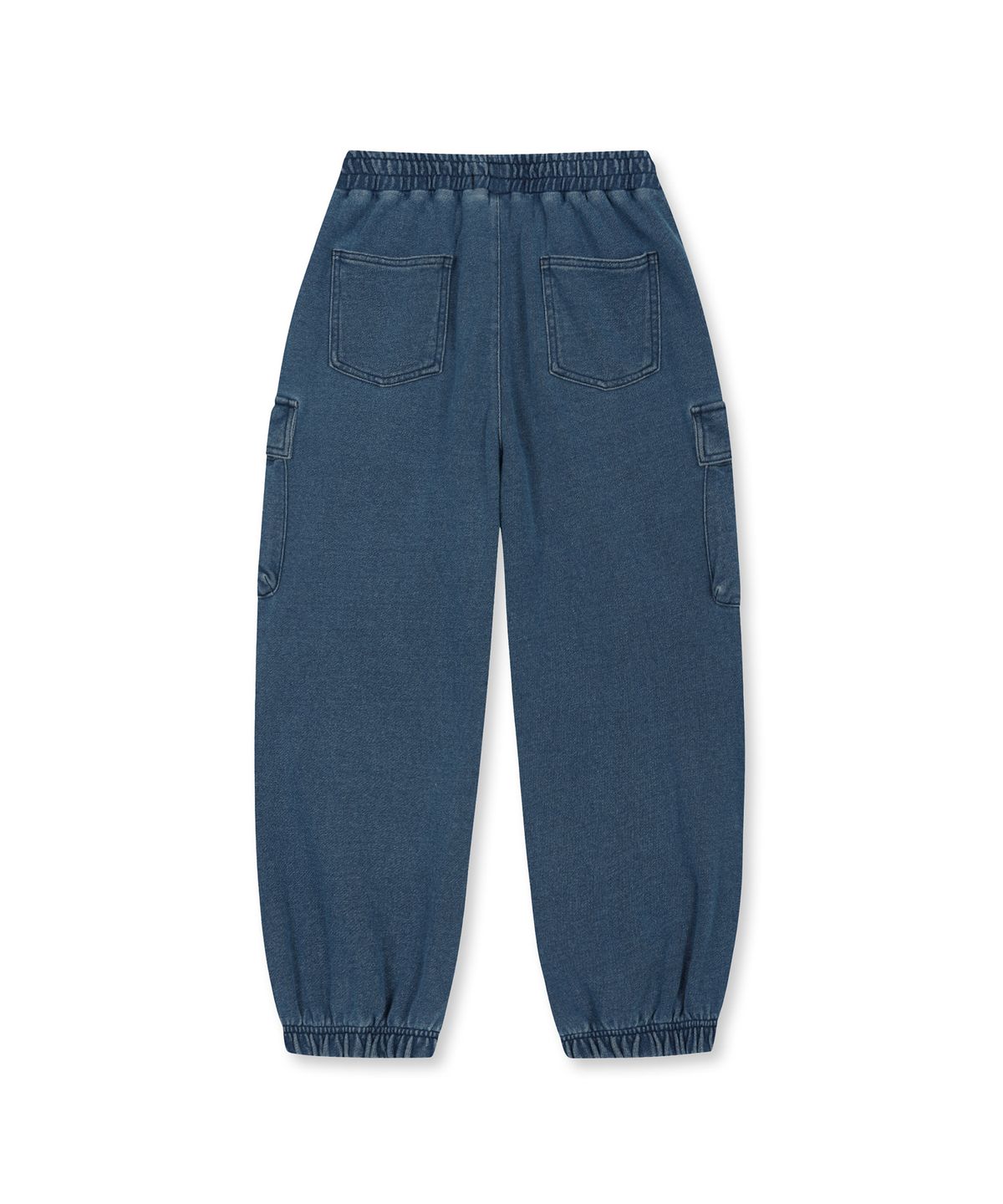 브라운브레스 키즈(BROWNBREATH KIDS) KIDS DENIM JOGGER PANTS - NAVY