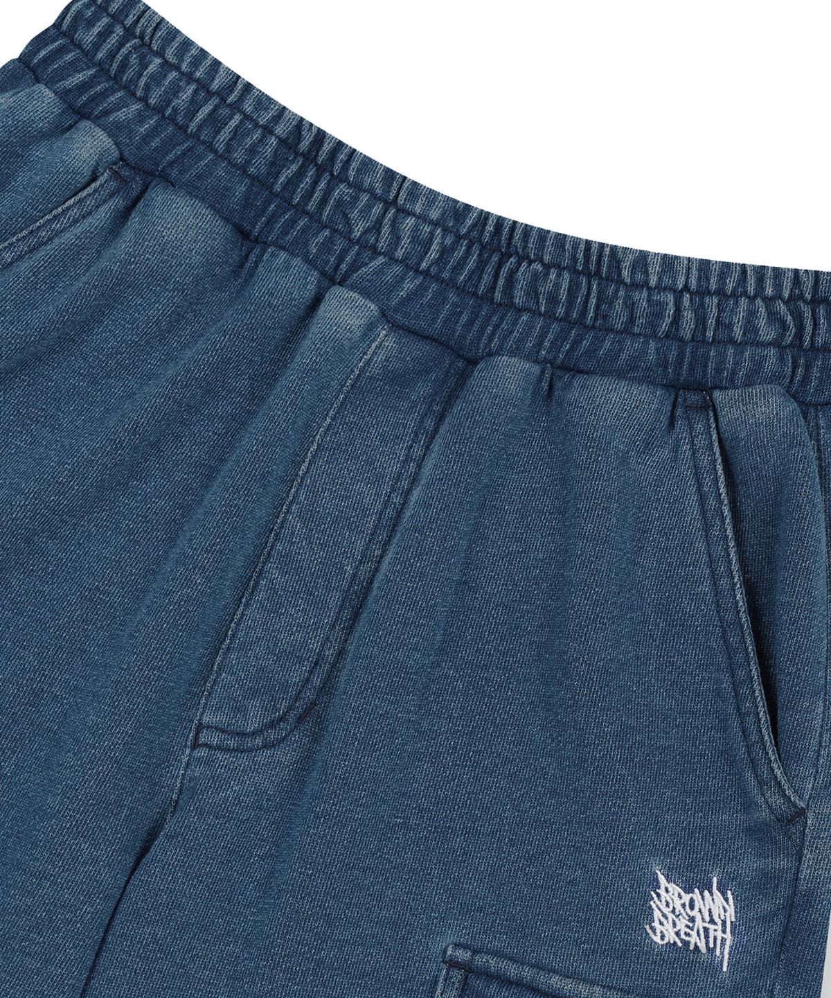 브라운브레스 키즈(BROWNBREATH KIDS) KIDS DENIM JOGGER PANTS - NAVY