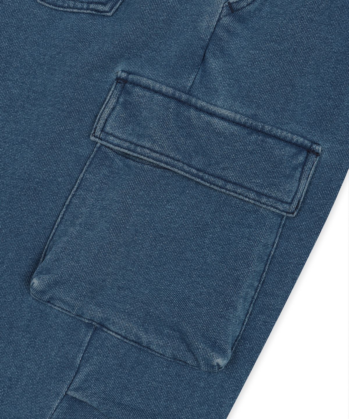 브라운브레스 키즈(BROWNBREATH KIDS) KIDS DENIM JOGGER PANTS - NAVY