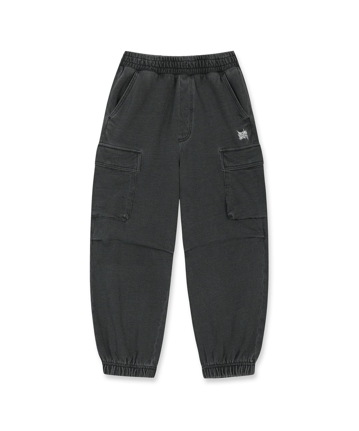 브라운브레스 키즈(BROWNBREATH KIDS) KIDS DENIM JOGGER PANTS - DARK GREY