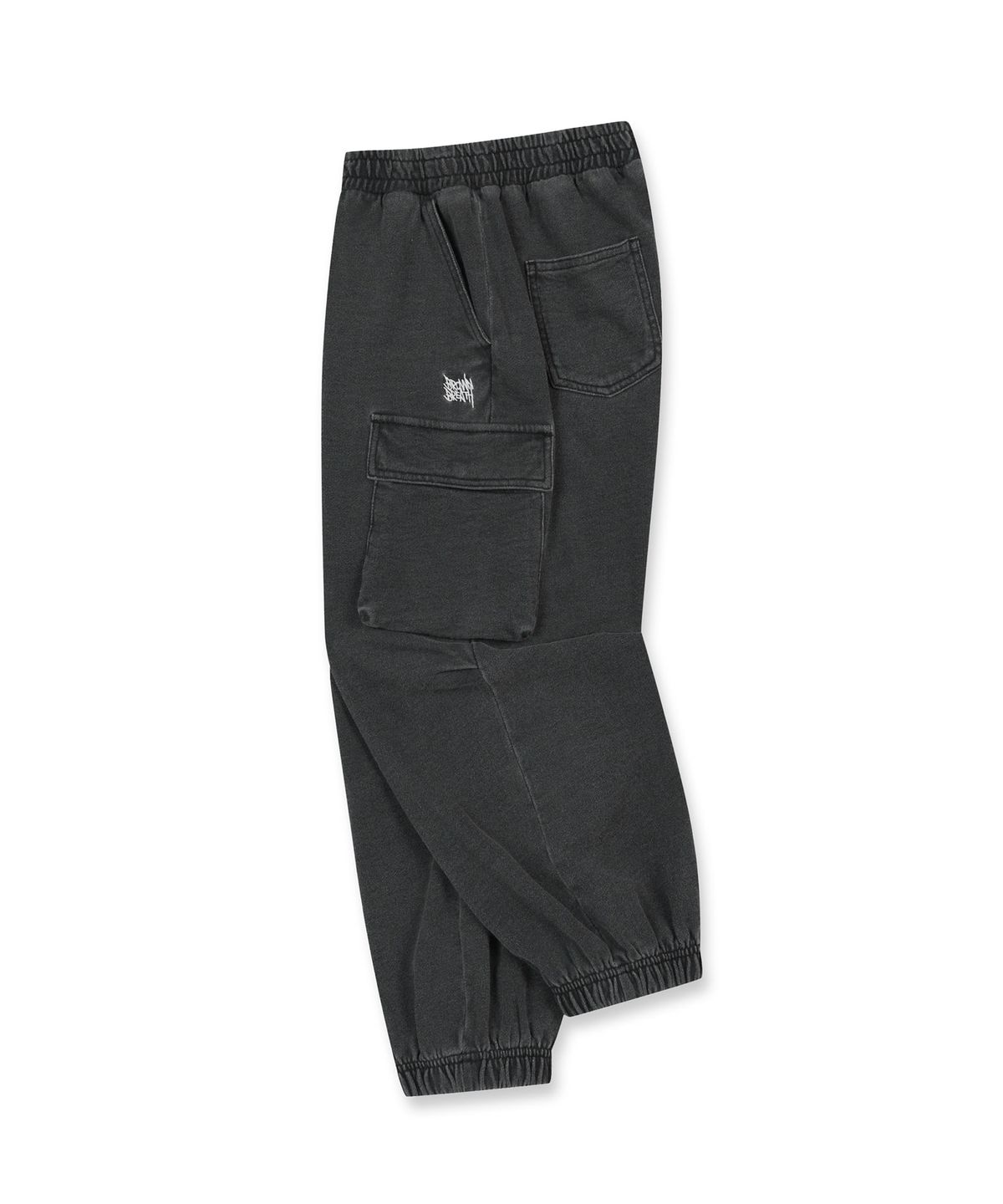 브라운브레스 키즈(BROWNBREATH KIDS) KIDS DENIM JOGGER PANTS - DARK GREY