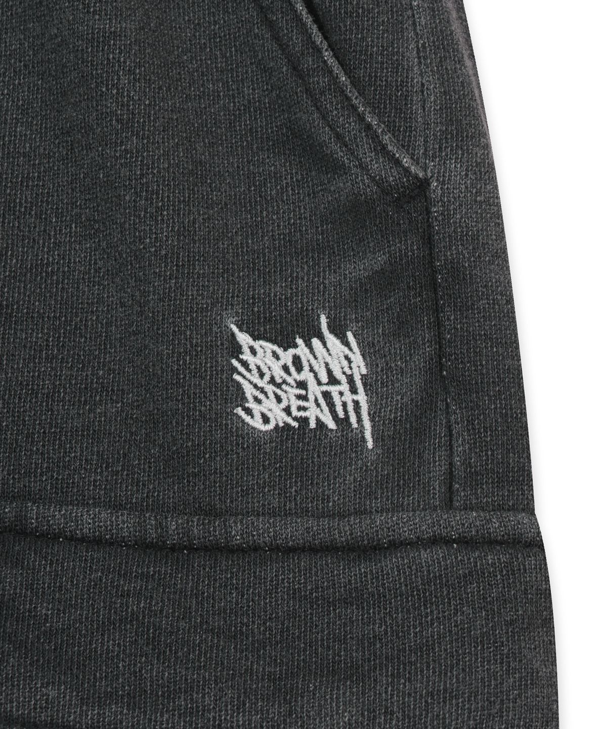 브라운브레스 키즈(BROWNBREATH KIDS) KIDS DENIM JOGGER PANTS - DARK GREY