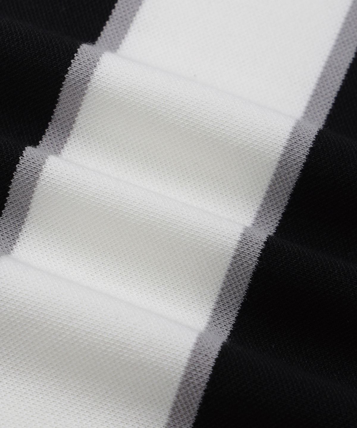 브라운브레스 키즈(BROWNBREATH KIDS) KIDS RUGBY STRIPE LONG SLEEVE - BLACK