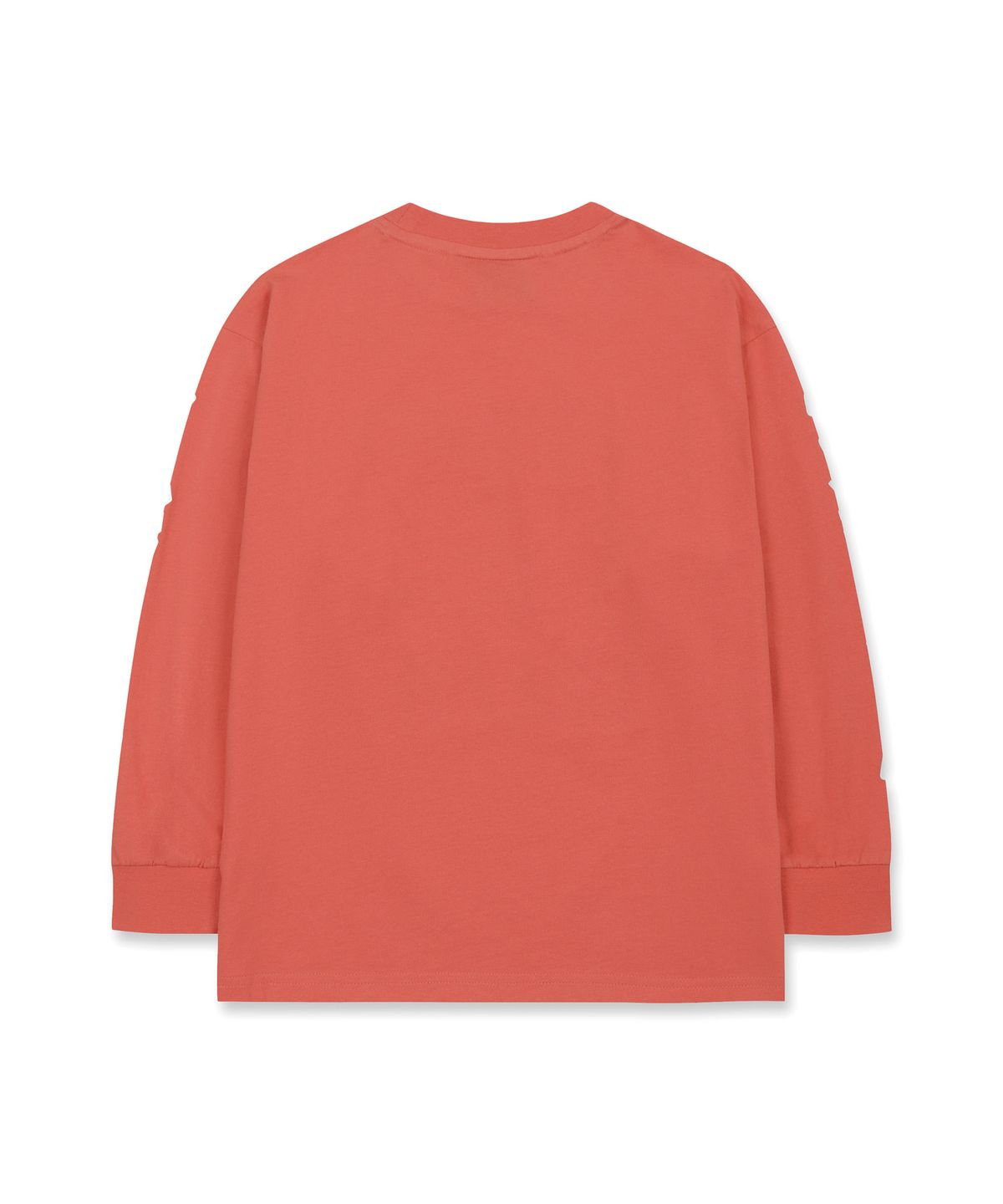 브라운브레스 키즈(BROWNBREATH KIDS) KIDS CHECKER BOARD LONG SLEEVE - RED ORANGE