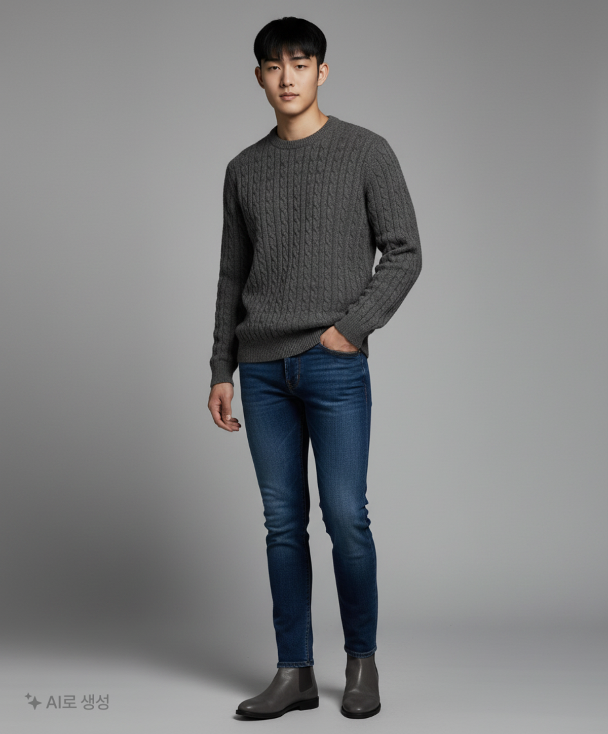 무신사 스탠다드(MUSINSA STANDARD) 니트/스웨터 L