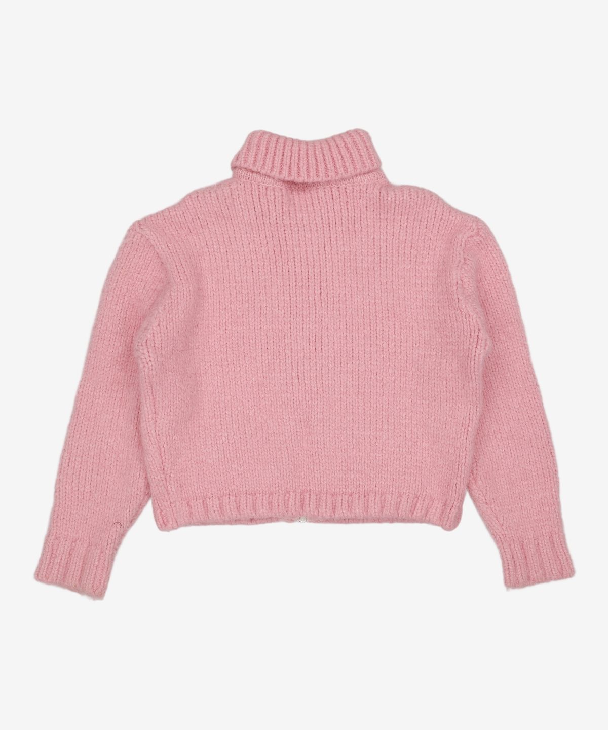 오헤시오(OHESHIO) collar two way zip-up cardigan (Pink) XL