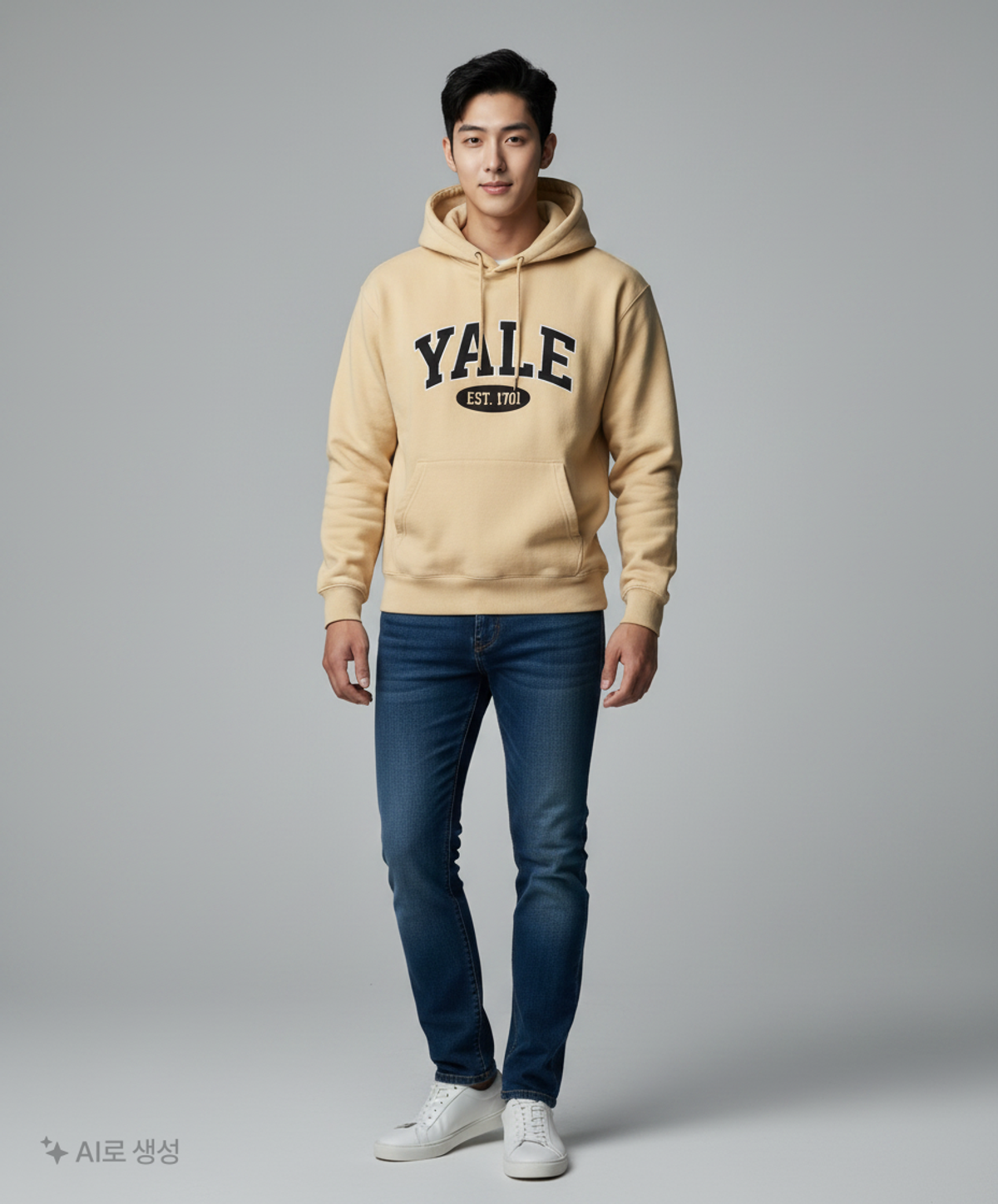 예일(YALE) 후드 티셔츠 M