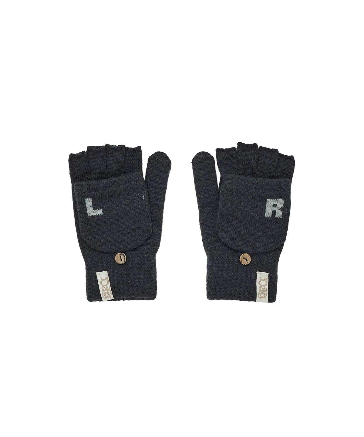 데프가먼츠(DEFGARMENTS) KNIT TWO-FOLD GLOVES [2COLOR]