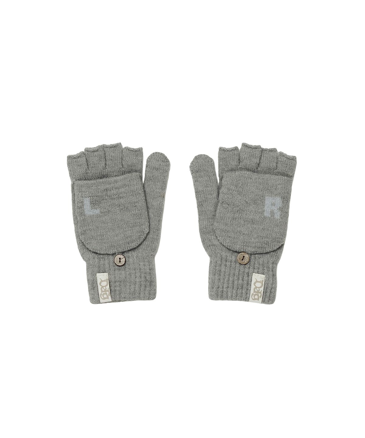 데프가먼츠(DEFGARMENTS) KNIT TWO-FOLD GLOVES [2COLOR]