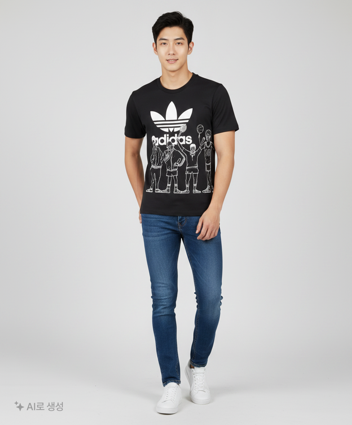아디다스(ADIDAS) 반소매 티셔츠 90