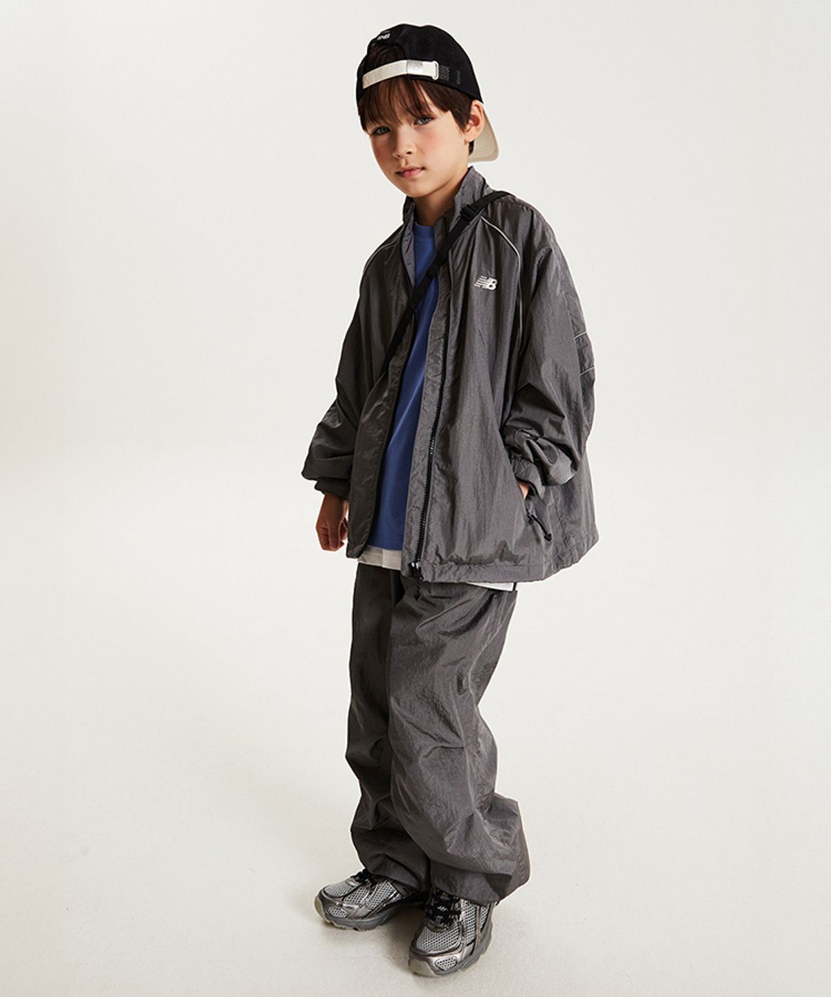 뉴발란스 키즈(NEWBALANCEKIDS) 에어 글로시 바람막이 NK9AG4901UCG