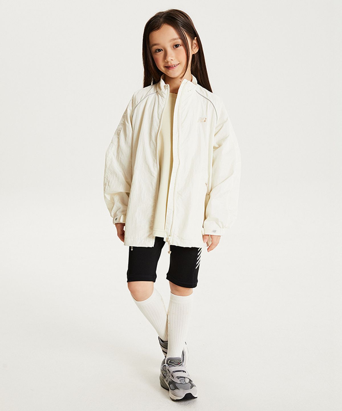 뉴발란스 키즈(NEWBALANCEKIDS) 에어 글로시 바람막이 NK9AG4901U39