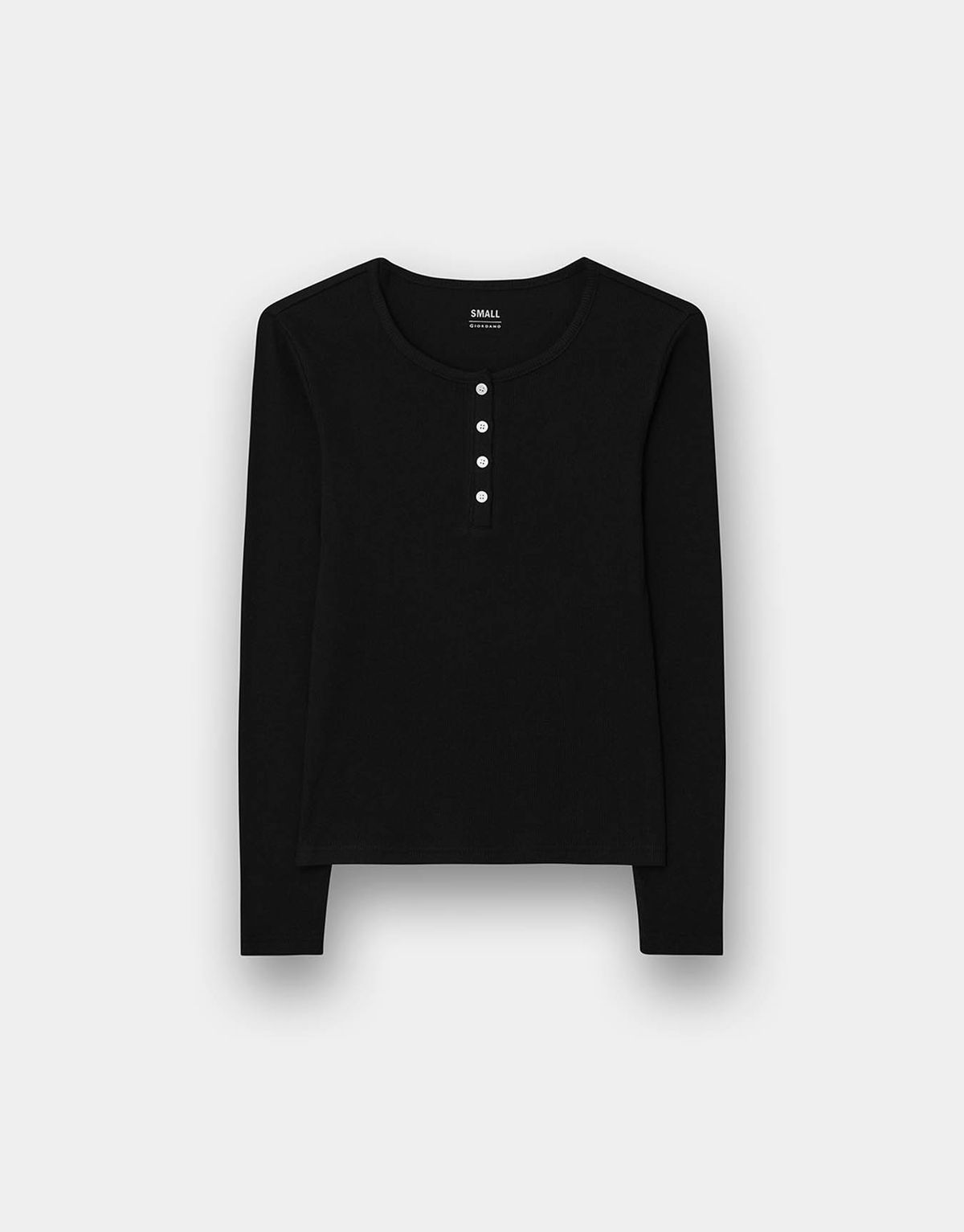 지오다노(GIORDANO) 립 헨리넥 긴팔티 326905 [5color]