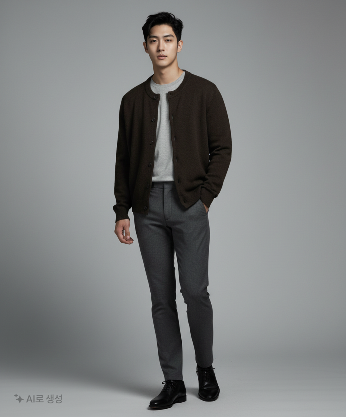 엑스컨테이너(EXCONTAINER) 카디건 M