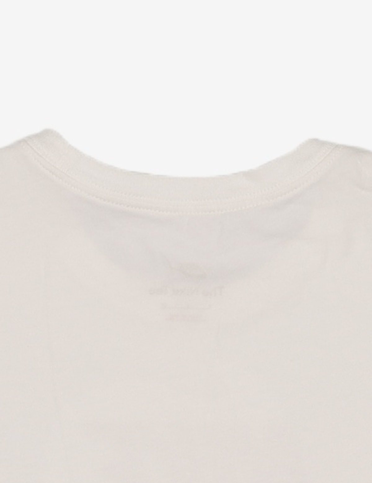 나이키(NIKE) 스포츠웨어 에센셜 로고 티셔츠 W - 화이트 / DX7907-100 S