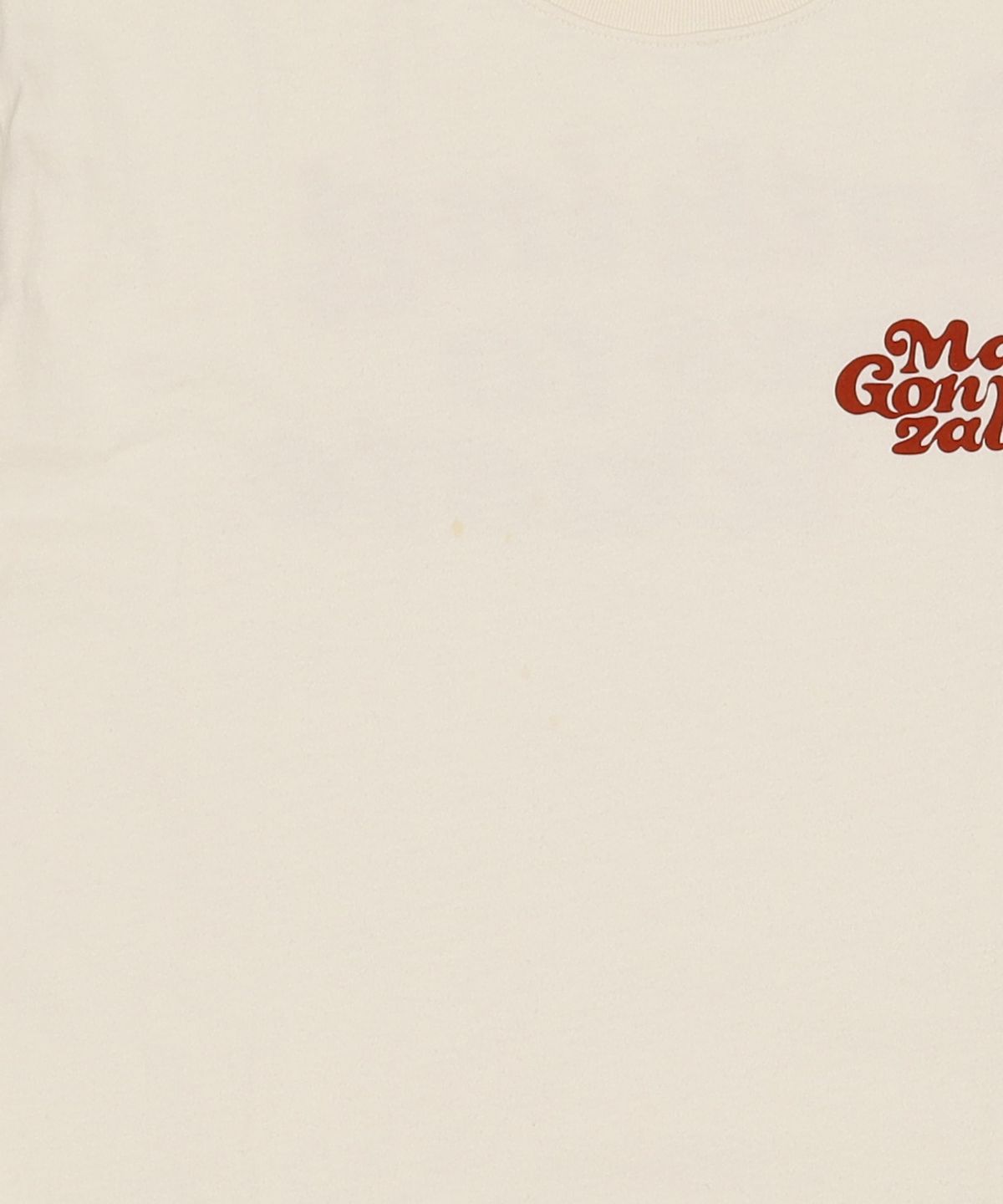 마크곤잘레스(MARK GONZALES) NOTHING GOES TO WASTE GRAPHIC T-SHIRT - IVORY S