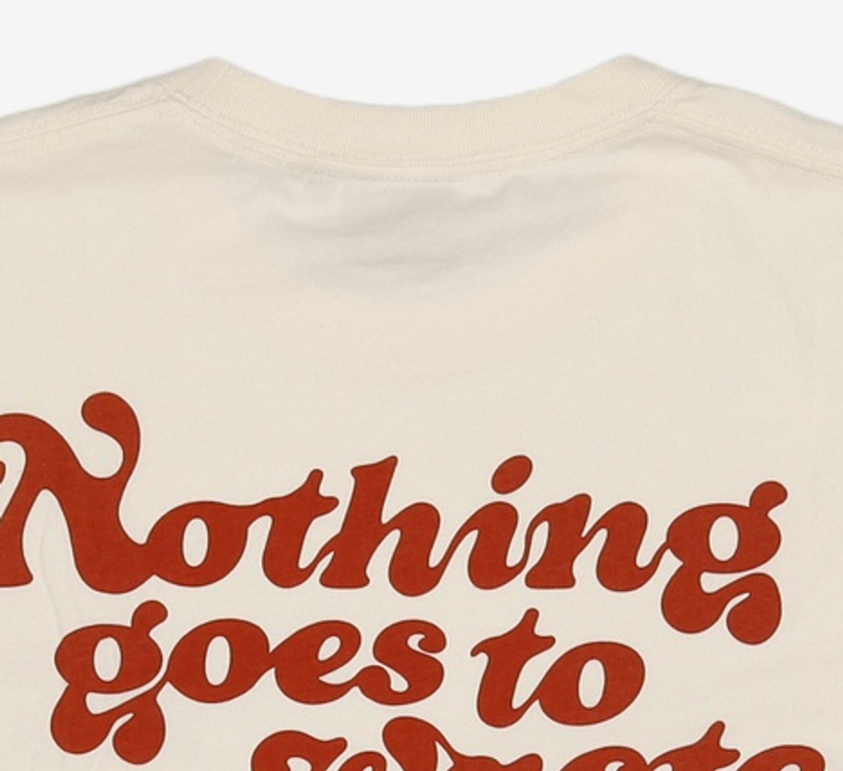 마크곤잘레스(MARK GONZALES) NOTHING GOES TO WASTE GRAPHIC T-SHIRT - IVORY S